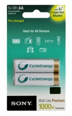 SONY NH-AAB2KN 2XAA akkumulátor (2000mAh) Akkuk és töltők - Elem méretű akku és töltő - Akku - 316891