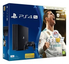 SONY PlayStation 4 Pro (PS4 Pro) 1TB konzol + FIFA 18 Deluxe Edition játékszoftver Iroda és számítástechnika - Játék konzol - Playstation 4 (PS4) konzol - 327973