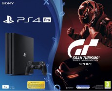 SONY PlayStation 4 Pro (PS4 Pro) 1TB konzol + Gran Turismo Sport játékszoftver Iroda és számítástechnika - Játék konzol - Playstation 4 (PS4) konzol - 327975