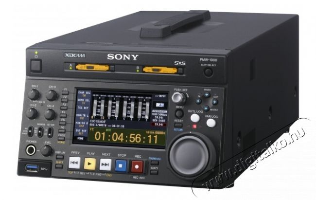 SONY PMW-1000 m&eacute;diar&ouml;gz&iacute;tő Fot&oacute;-Vide&oacute; kieg&eacute;sz&iacute;tők - Asztali felvevő / lej&aacute;tsz&oacute; - XDCAM form&aacute;tum&uacute; - 287660