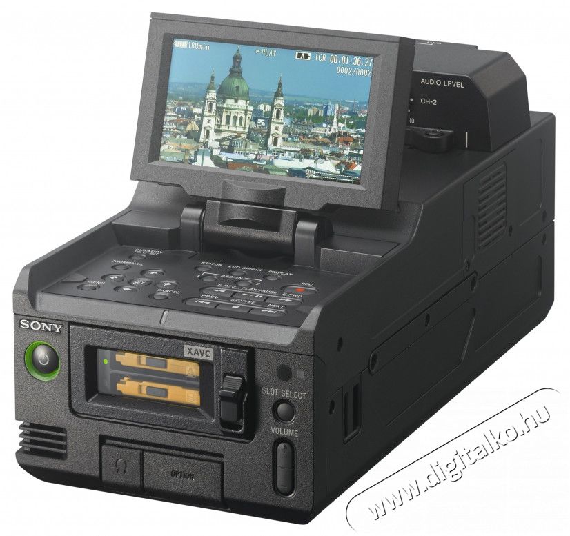 SONY PMW-RX50 XDCAM formátumú asztali felvevő Fotó-Videó kiegészítők - Asztali felvevő / lejátszó - XDCAM formátumú - 289741