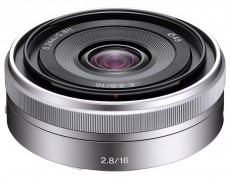 SONY 16mm f/2,8 (SEL-16F28) Objektív Fotó-Videó kiegészítők - Objektív - Fix fókuszú objektív - 279922