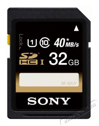 SONY SDHC 32GB Class 10 - SF32U Memória kártya / Pendrive - SD / SDHC / SDXC kártya - 294395