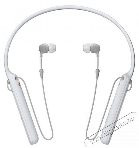 SONY WI-C400W.CE7 Bluetooth fejhallgató - fehér Audio-Video / Hifi / Multimédia - Fül és Fejhallgatók - Fejhallgató - 326457