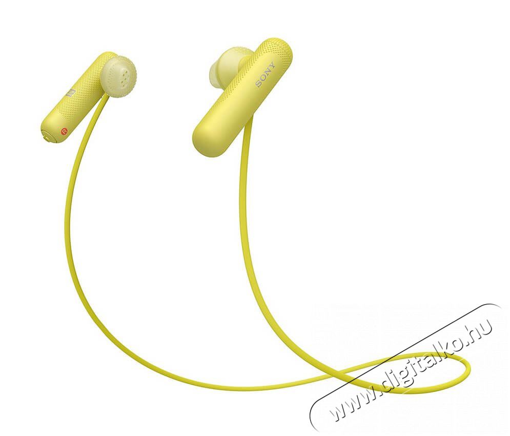 SONY WISP500Y Bluetooth sport fülhallgató headset - sárga Audio-Video / Hifi / Multimédia - Fül és Fejhallgatók - Fülhallgató mikrofonnal / headset - 337586