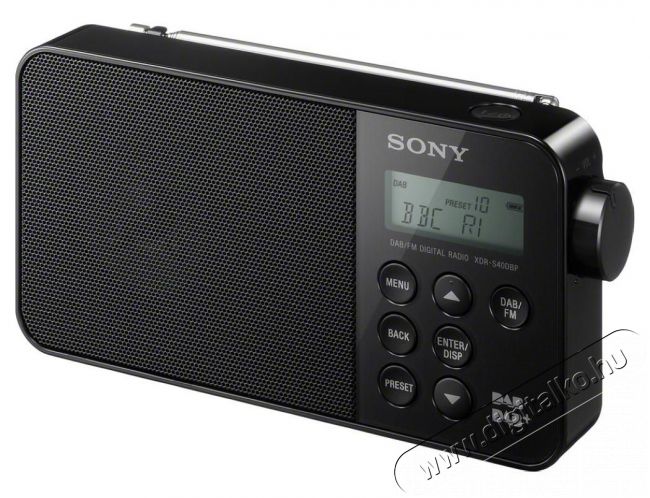 SONY XDR-S40DBPB DAB/DAB+ rádió Audio-Video / Hifi / Multimédia - Rádió / órás rádió - Hordozható, zseb-, táska rádió - 306652