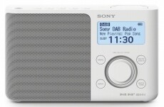 SONY XDR-S61D DAB+/DM hordozható rádió - fehér Audio-Video / Hifi / Multimédia - Rádió / órás rádió - Asztali rádió - 326759