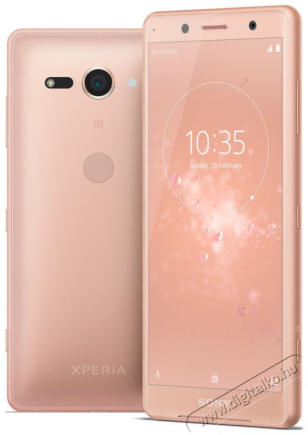 SONY Xperia XZ2 Compact Dual (H8324) 64GB Dual SIM okostelefon - pink Egyéb - Nem forgalmazzuk ! - 336955