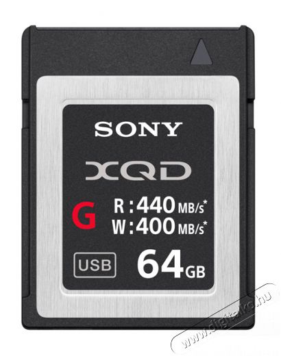 SONY XQD G 64GB (QDG64F) memóriakártya Fényképezőgép / kamera - HDD / mem.kártya kamera - 354445