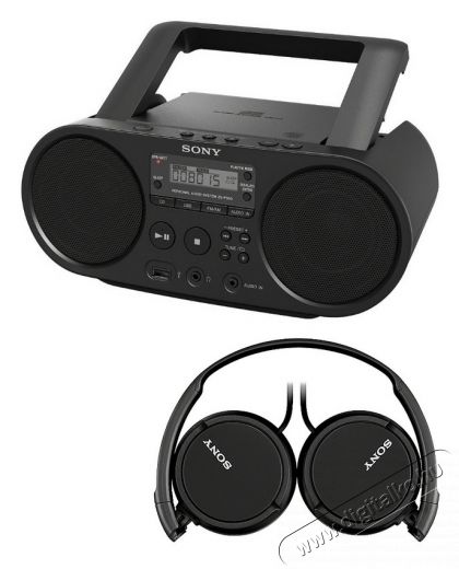SONY ZSPS50B + MDRZX110BPI.YS  Hordozhat&oacute; audio &Uacute;jdons&aacute;gok - Legfrissebb term&eacute;kek - 307022