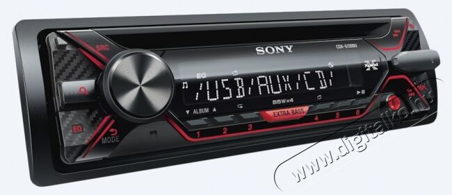 SONY CDX-G1302U CD/USB/AUX autó hifi fejegység Autóhifi / Autó felszerelés - Autórádió fejegység - Autórádió fejegység - 343198