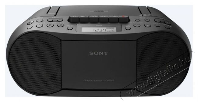 SONY CFDS70B CD lejátszós rádiómagnó Audio-Video / Hifi / Multimédia - Hordozható CD / DVD / Multimédia készülék - Hordozható CD / Multimédia rádiómagnó / Boombox - 306930