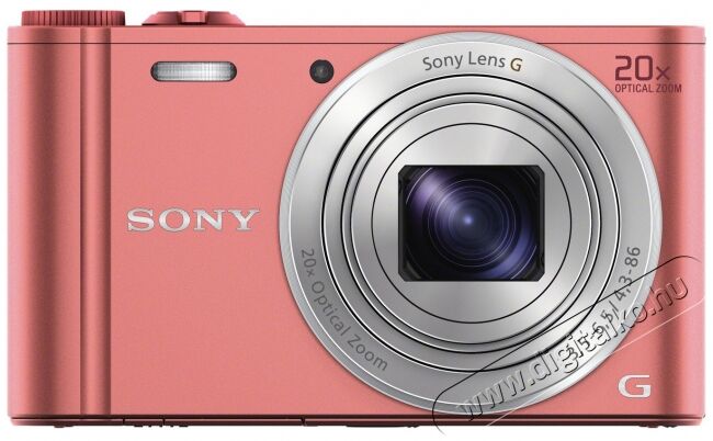 SONY DSC-WX350 - rózsaszín Fényképezőgép / kamera - Ultrazoom fényképezőgép - Kompakt méretű - 279883