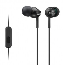 SONY MDR-EX110APB fülhallgató - fekete Audio-Video / Hifi / Multimédia - Fül és Fejhallgatók - Fülhallgató mikrofonnal / headset - 288784