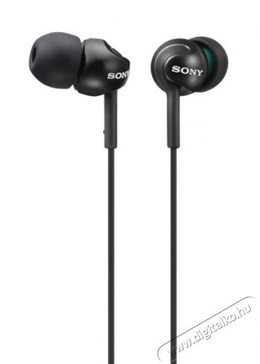 SONY MDR-EX110LPB fülhallgató - fekete Audio-Video / Hifi / Multimédia - Fül és Fejhallgatók - Fülhallgató mikrofonnal / headset - 288793