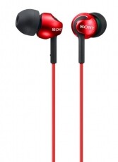 SONY MDR-EX110LPR fülhallgató - piros Audio-Video / Hifi / Multimédia - Fül és Fejhallgatók - Fülhallgató mikrofonnal / headset - 288774