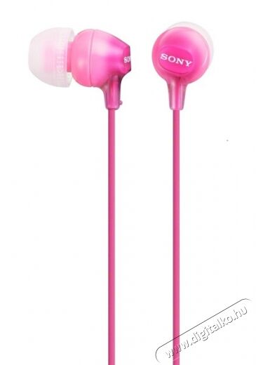 SONY MDR-EX15LPPI fülhallgató - rózsaszín Audio-Video / Hifi / Multimédia - Fül és Fejhallgatók - Fülhallgató mikrofonnal / headset - 288777
