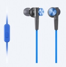 SONY MDR-XB50APL Extra Bass mikrofonos fülhallgató - kék Audio-Video / Hifi / Multimédia - Fül és Fejhallgatók - Fülhallgató mikrofonnal / headset - 306973
