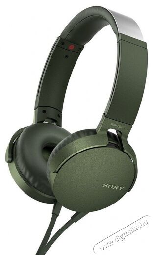 SONY MDRXB550APG.CE7 Extra Bass fejhallgató - zöld Audio-Video / Hifi / Multimédia - Fül és Fejhallgatók - Fejhallgató - 320390