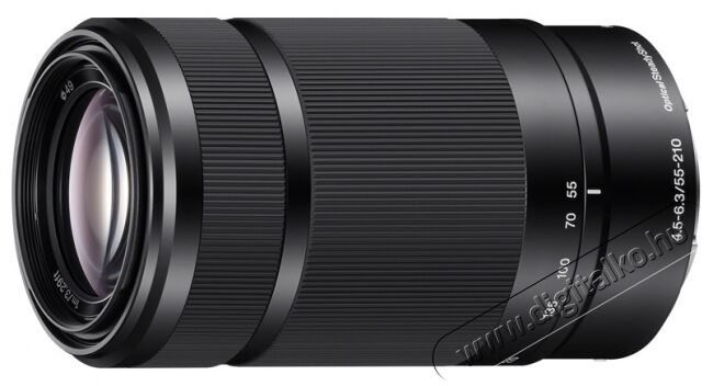 SONY 55-210mm f/4,5-6,3 (SEL-55210B) Objektív Fotó-Videó kiegészítők - Objektív - Zoom objektív - 279942