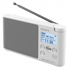 SONY XDR-S41DW hordozható DAB/DAB+ rádió - fehér Audio-Video / Hifi / Multimédia - Rádió / órás rádió - Hordozható, zseb-, táska rádió - 338972