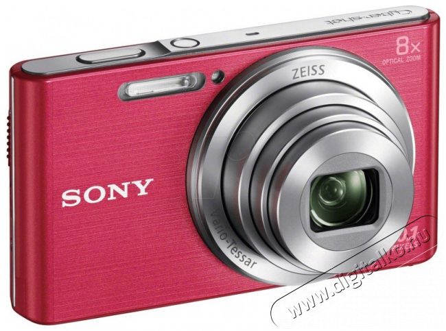 SONY DSC-W830P Digitális Fényképezőgép - Rózsaszín + 32GB memória kártya Fényképezőgép / kamera - Kompakt fényképezőgép - Normál tudású kompakt - 361589