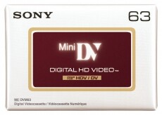 SONY DVM63HDV HD DV kazetta Fotó-Videó kiegészítők - Egyéb fotó-videó kiegészítő - Egyéb - 306852