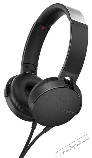 SONY MDRXB550APB.CE7 Extra Bass fejhallgató - fekete Audio-Video / Hifi / Multimédia - Fül és Fejhallgatók - Fejhallgató - 320389