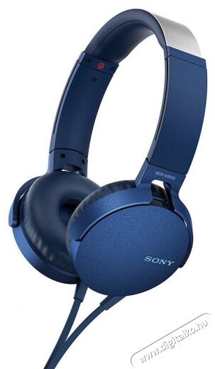 SONY MDRXB550APL.CE7 Extra Bass fejhallgató - kék Audio-Video / Hifi / Multimédia - Fül és Fejhallgatók - Fejhallgató - 320391