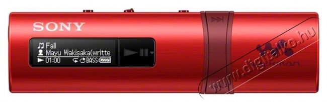 SONY NWZ-B183FR MP3 lejátszó Audio-Video / Hifi / Multimédia - Hordozható CD / DVD / Multimédia készülék - MP3/MP4 lejátszó - 306995