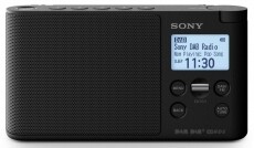 SONY XDR-S61D DAB+/DM hordozható rádió - fekete Audio-Video / Hifi / Multimédia - Rádió / órás rádió - Asztali rádió - 326760