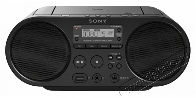 SONY ZSP-S50B hordozható CD lejátszó Audio-Video / Hifi / Multimédia - Hordozható CD / DVD / Multimédia készülék - Hordozható CD / Multimédia rádiómagnó / Boombox - 307023