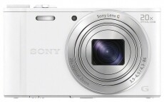 SONY DSC-WX350 - fehér Fényképezőgép / kamera - Ultrazoom fényképezőgép - Kompakt méretű - 279884