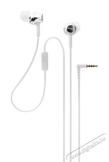 SONY MDREX155APW.AE Fülhallgató - fehér Audio-Video / Hifi / Multimédia - Fül és Fejhallgatók - Fülhallgató - 350782