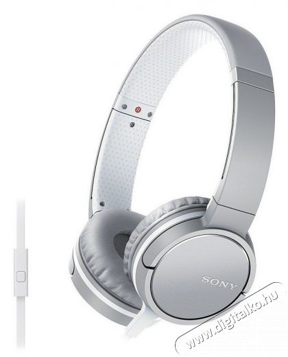 SONY MDR-ZX660APW mikrofonos fejhallgató - fehér Audio-Video / Hifi / Multimédia - Fül és Fejhallgatók - Fejhallgató mikrofonnal / headset - 306986