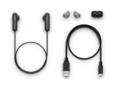 SONY WISP500B Bluetooth sport fülhallgató headset - fekete Audio-Video / Hifi / Multimédia - Fül és Fejhallgatók - Fülhallgató mikrofonnal / headset - 337583