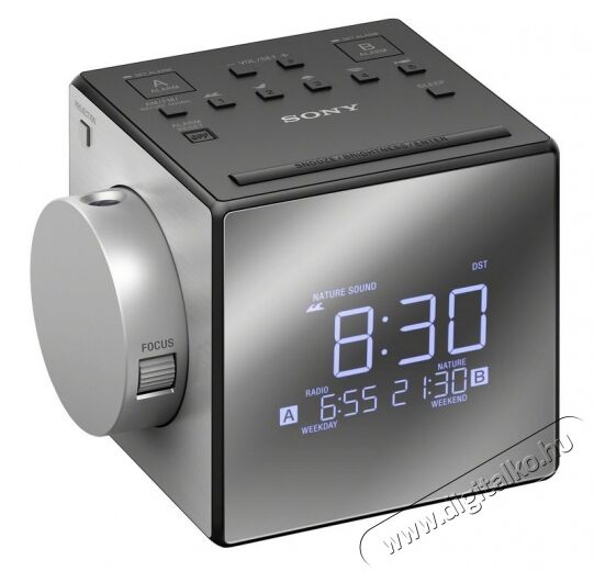 SONY ICF-C1PJ rádiós óra időkivetéssel Audio-Video / Hifi / Multimédia - Rádió / órás rádió - Ébresztőórás rádió - 306938