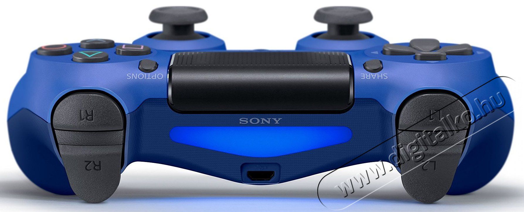 SONY PlayStation 4 (PS4) Dualshock 4 kontroller V2 - kék Iroda és számítástechnika - Játék konzol - Kontroller - 320540