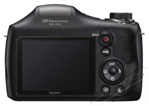 SONY DSC-H300 digitális fényképezőgép - fekete Fényképezőgép / kamera - Ultrazoom fényképezőgép - Közepes méretű