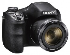 SONY DSC-H300 digitális fényképezőgép - fekete Fényképezőgép / kamera - Ultrazoom fényképezőgép - Közepes méretű - 279877