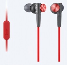 SONY MDRXB50APR.CE7 Extra Bass mikrofonos fülhallgató - piros Audio-Video / Hifi / Multimédia - Fül és Fejhallgatók - Fülhallgató mikrofonnal / headset - 313028