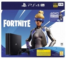 SONY PlayStation 4 Pro (PS4 Pro) 1TB konzol + Fortnite Iroda és számítástechnika - Játék konzol - Playstation 4 (PS4) konzol - 353455