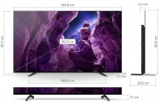 SONY KD65A8BAEP Ultra HD Smart OLED televízió Televíziók - OLED televízió - UHD 4K felbontású - 364728