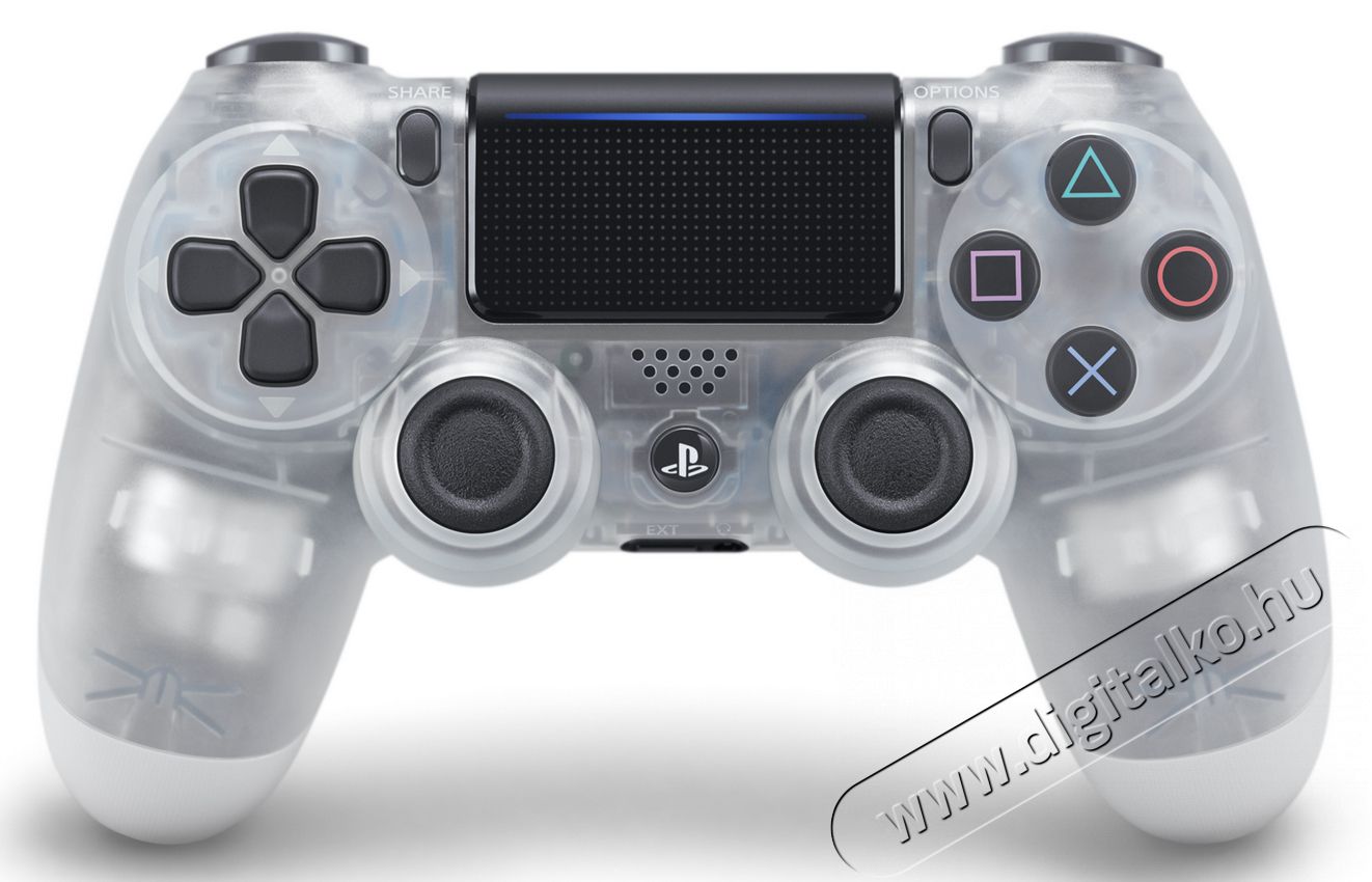 SONY PlayStation 4 (PS4) Dualshock 4 kontroller V2 - áttetsző Iroda és számítástechnika - Játék konzol - Kontroller - 327955