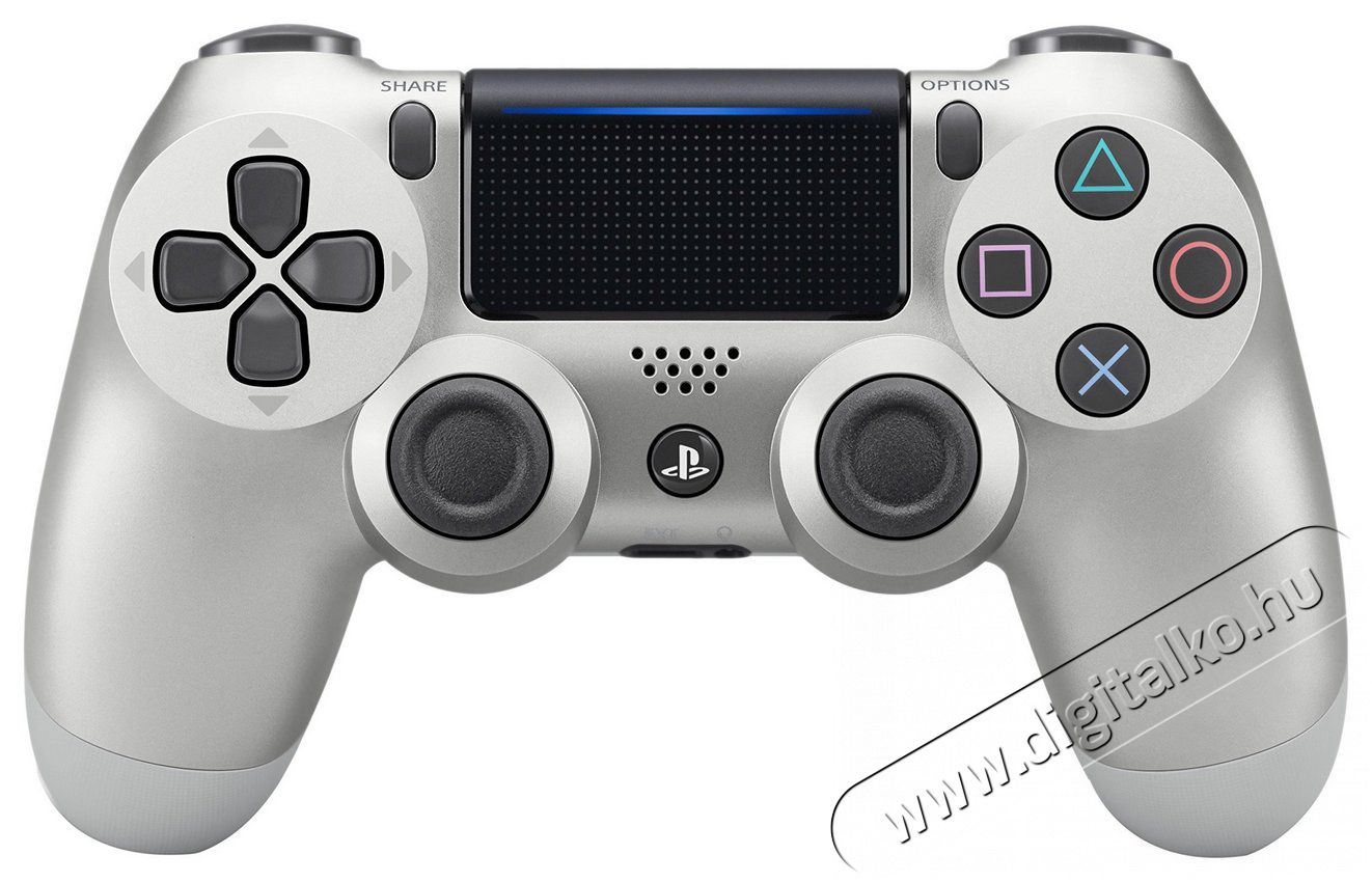 SONY PlayStation 4 (PS4) Dualshock 4 kontroller V2 - ezüst Iroda és számítástechnika - Játék konzol - Kontroller - 327959