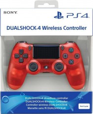SONY PlayStation 4 (PS4) Dualshock 4 kontroller V2 - piros áttetsző Iroda és számítástechnika - Játék konzol - Kontroller - 327967
