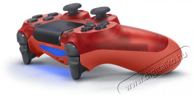 SONY PlayStation 4 (PS4) Dualshock 4 kontroller V2 - piros áttetsző Iroda és számítástechnika - Játék konzol - Kontroller - 327967