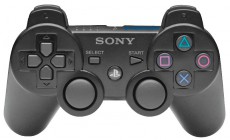 SONY PlayStation 3 (PS3) DualShock 3 kontroller - fekete Iroda és számítástechnika - Játék konzol - Kontroller - 308779