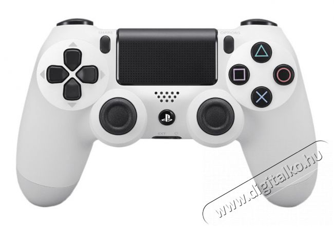 SONY PlayStation 4 (PS4) Dualshock 4 kontroller - fehér Iroda és számítástechnika - Játék konzol - Kontroller - 308783