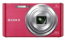 SONY DSC-W830P digitális fényképezőgép - rózsaszín Fényképezőgép / kamera - Kompakt fényképezőgép - Normál tudású kompakt - 329234